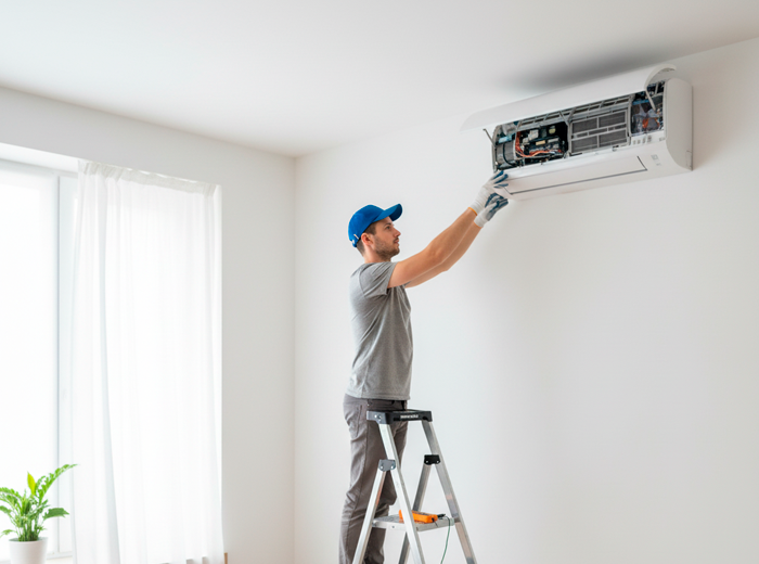 Aire acondicionado en las palmas